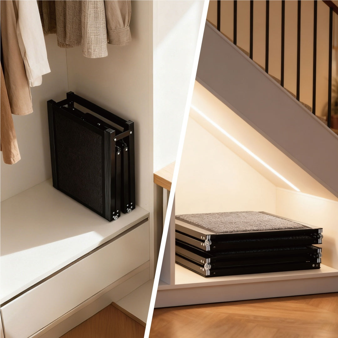 Dog Ramp For Car 65x17 Large Folding Pet Stair Ramps