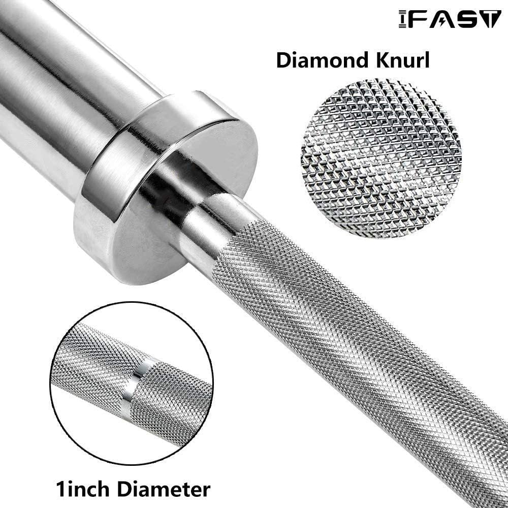Barbell Rod Suitable For 2 'Olympic' Weight Plates
