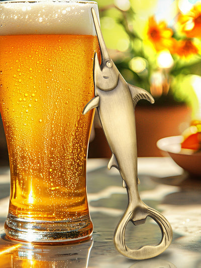 Creative Swordfish Handle Metal Beer Bottle Openers