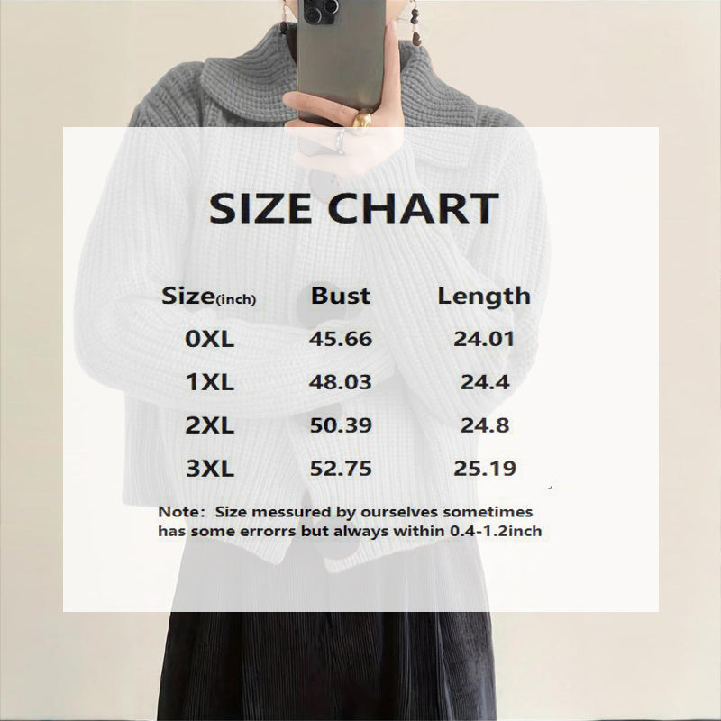 Women's Solid Color Free Size Sweater