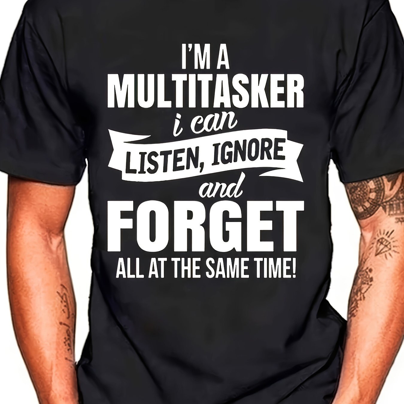 Men, I Am A Versatile Pattern T-shirt