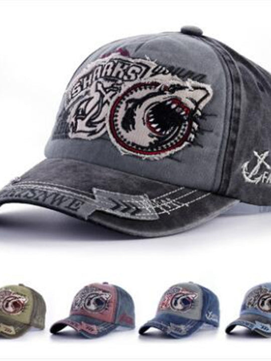 Casual all-match fashionable denim cap