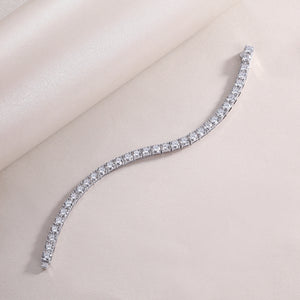 Gravitation Luxury Fashion Mossan Diamond S925 Silver Bracelet