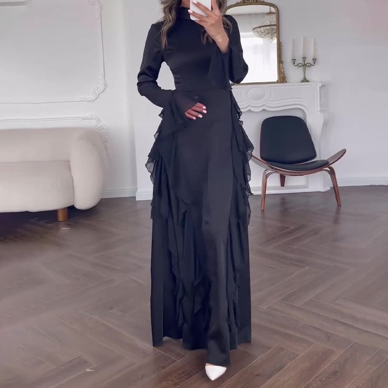 Women's Round-neck Flared Sleeves