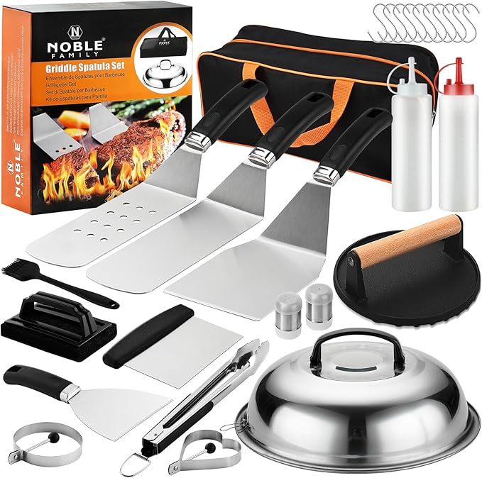 27 PCS Griddle Accessories Kit, Flat Top Grill Accessories Set For Camping