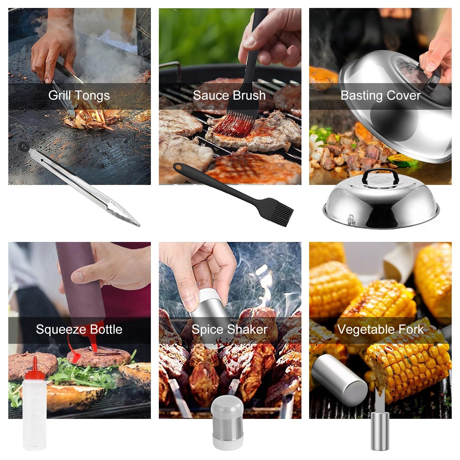 31Pcs Griddle Accessories Kit Flat Top Grill Accessories For Camp Chef Bag
