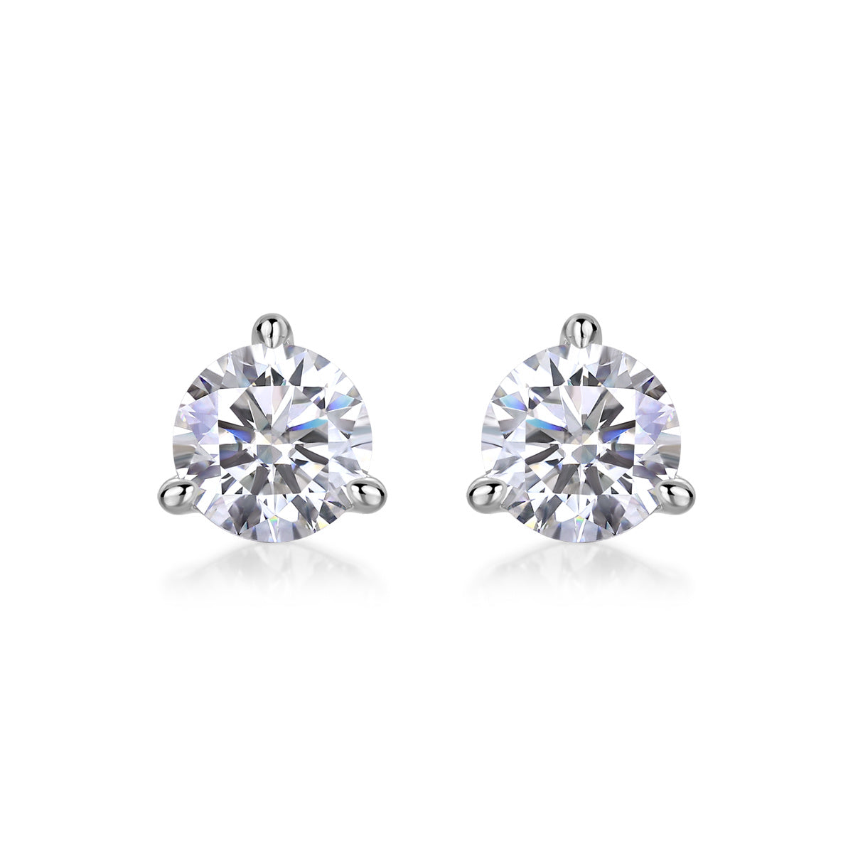 Freeze Frame Luxury Fashion Diamond Earrings Stud Set