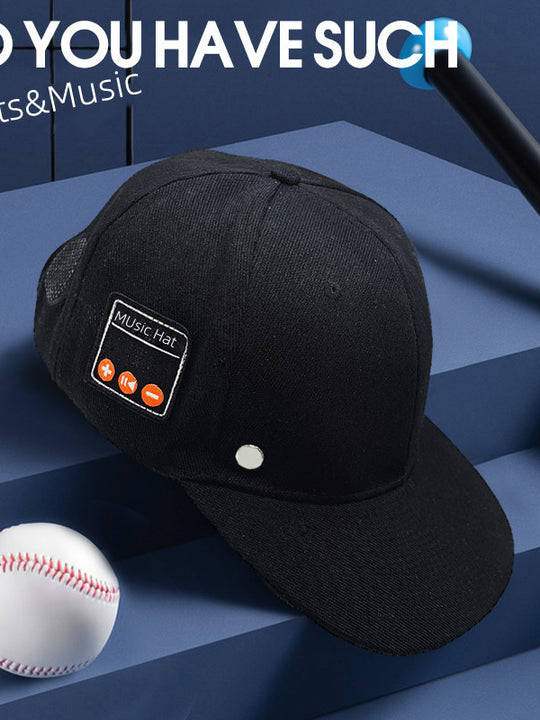 Bluetooth-compatible Music Hat Tennis Music Listening