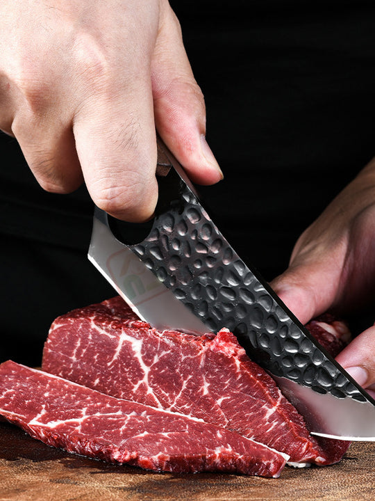 Hand forged boning knife