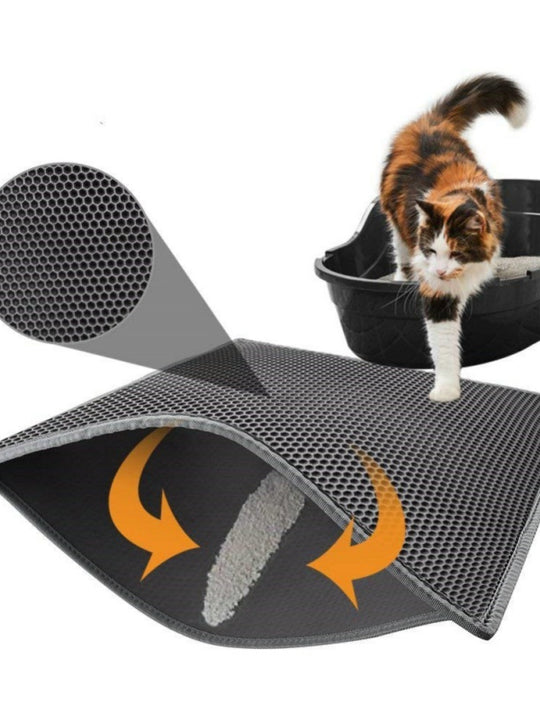 Cat Litter Pad Honeycomb Cat Pad Waterproof Urine Proof Pad Pet Supplies
