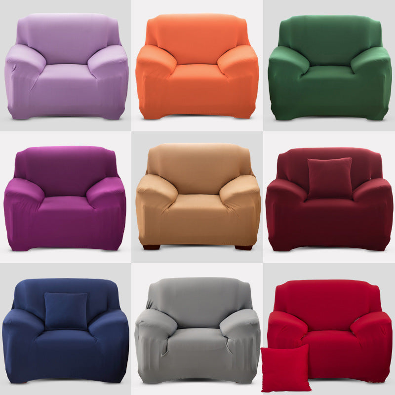 Solid Corner Sofa Covers Couch