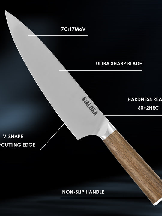 Chef Knife - 8-Inch Professional Japanese Kitchen Knife