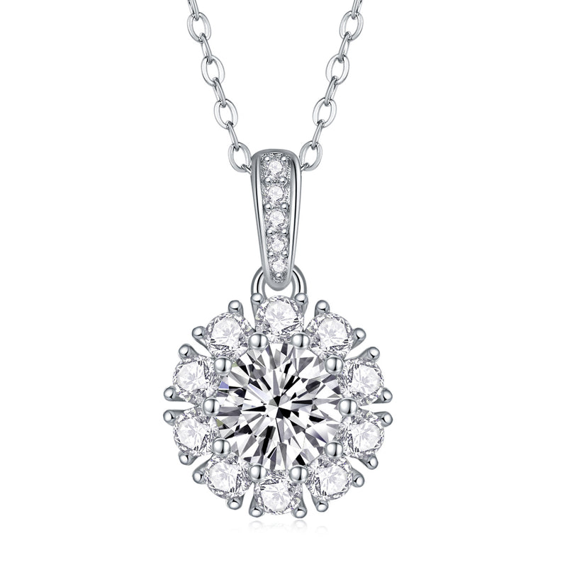 Blossom - A Fashionable And Luxurious Diamond Jewelry Pendant Set