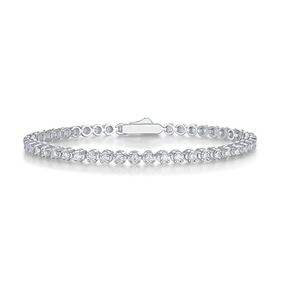 Starlight Luxury Fashion Mosan Diamond S925 Silver Bracelet