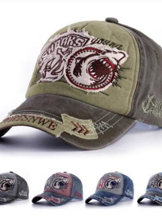 Casual all-match fashionable denim cap