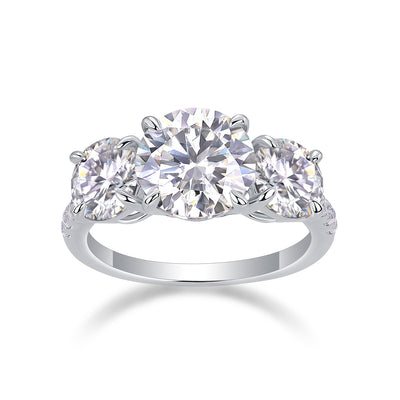 Three Shining Stars - A Fashionable And Luxurious Jewelry Piece Set