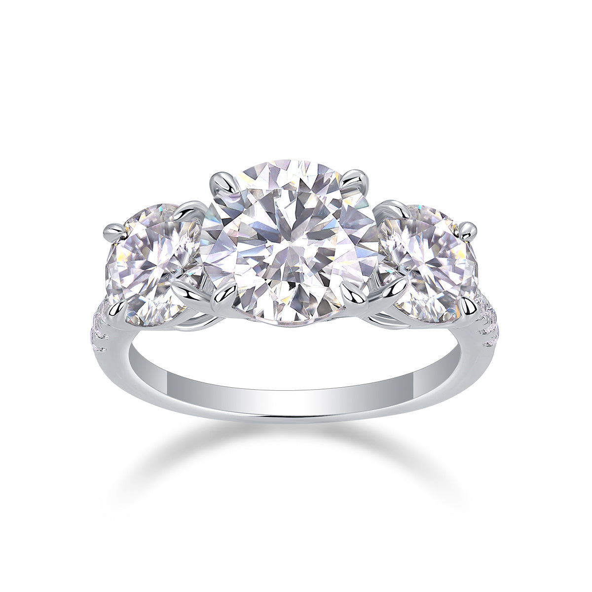 Three Shining Stars - A Fashionable And Luxurious Jewelry Piece Set