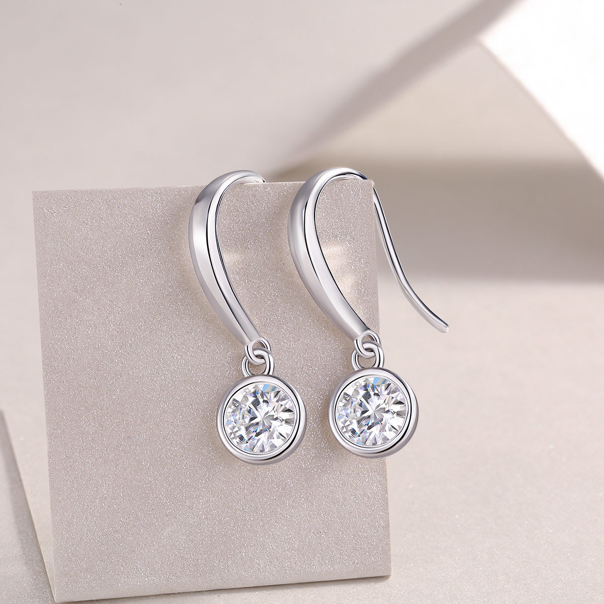 Soft Light And Sweet Whispers - Fashionable Earrings And Stud Jewelry Set