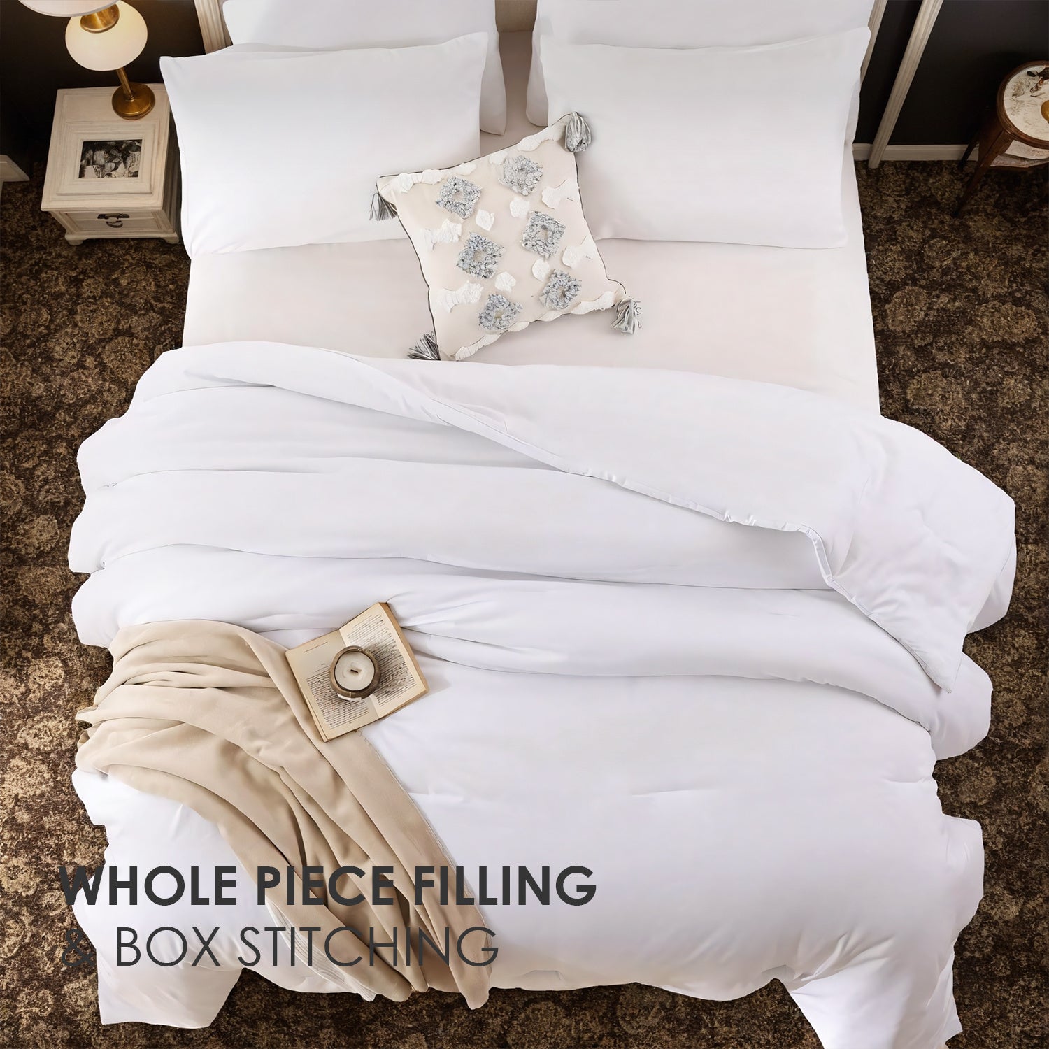 Polyester Brushed Single Quilt Core
