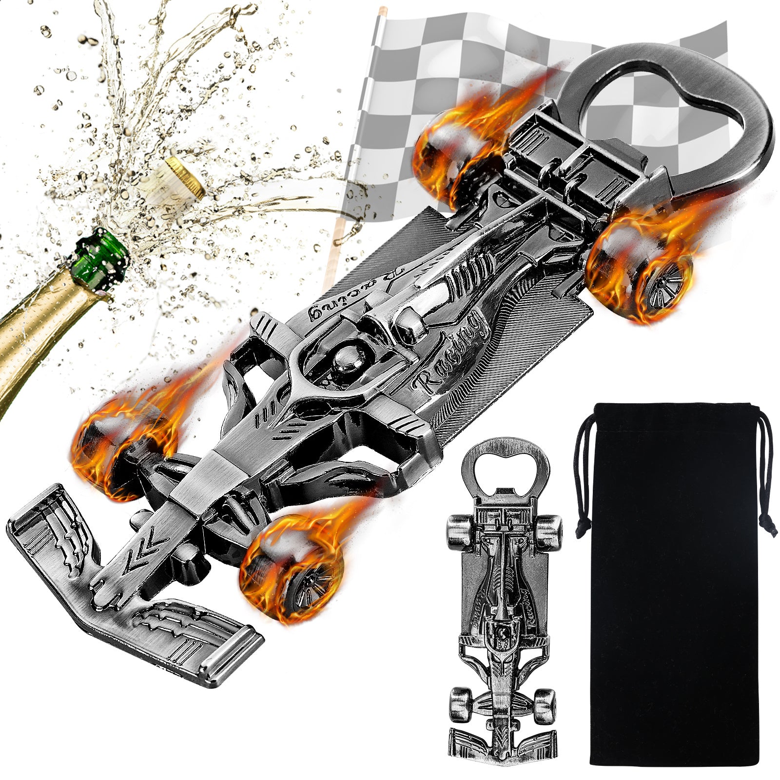 Exquisite Racing Bottle Opener,Meticulously Designed And Made Of Durable Materials