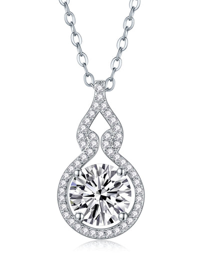 Curve - A Fashionable And Luxurious Diamond Jewelry Pendant Set