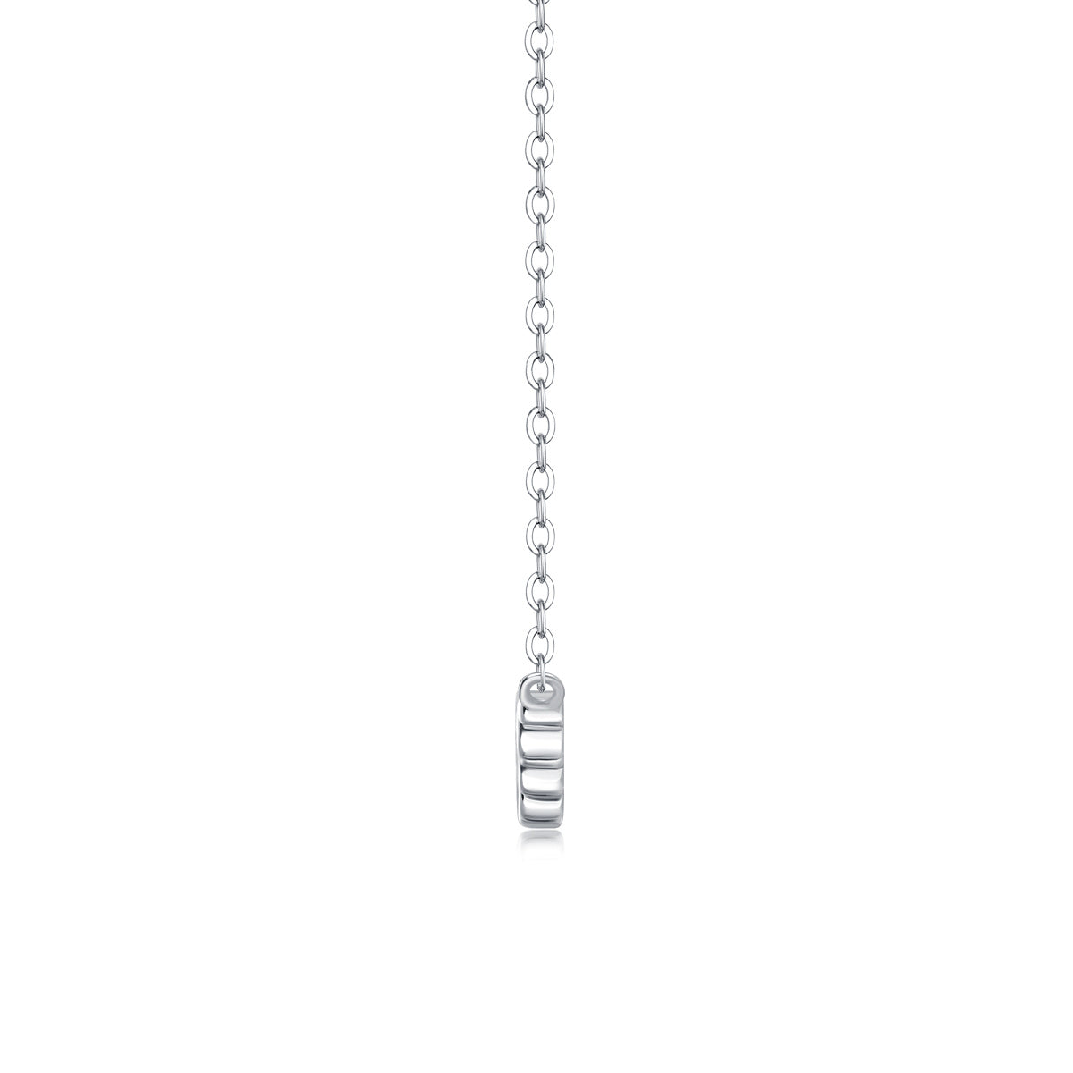 White Moon And Stars - A Fashionable And Luxurious Diamond Jewelry Pendant Set