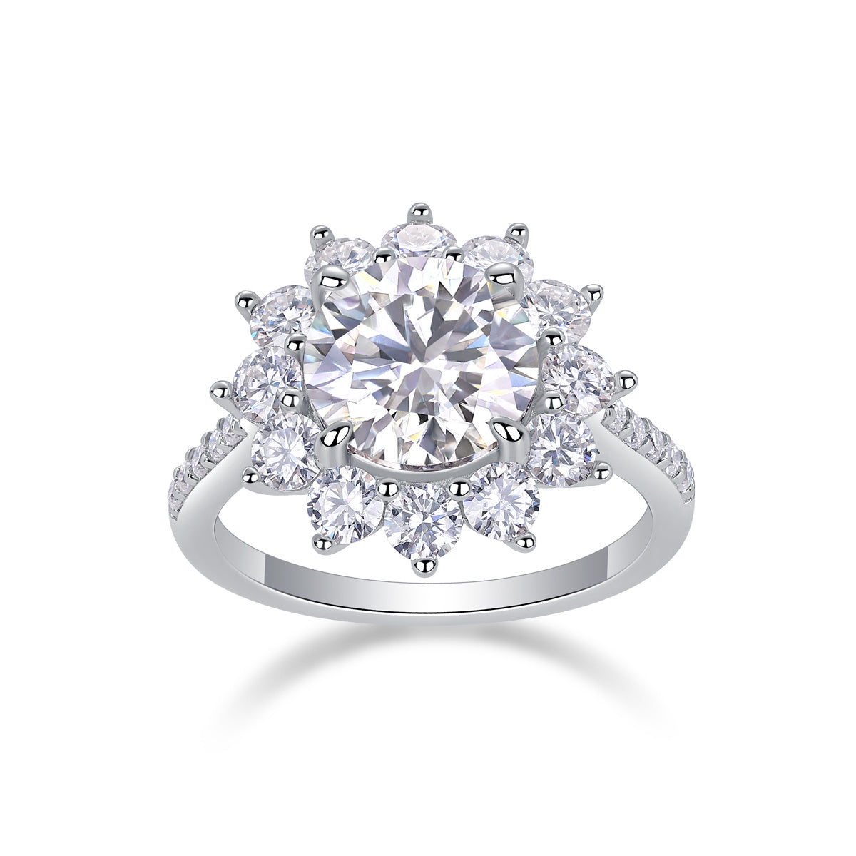 Sunflower - A Fashionable Diamond Jewelry Piece Set