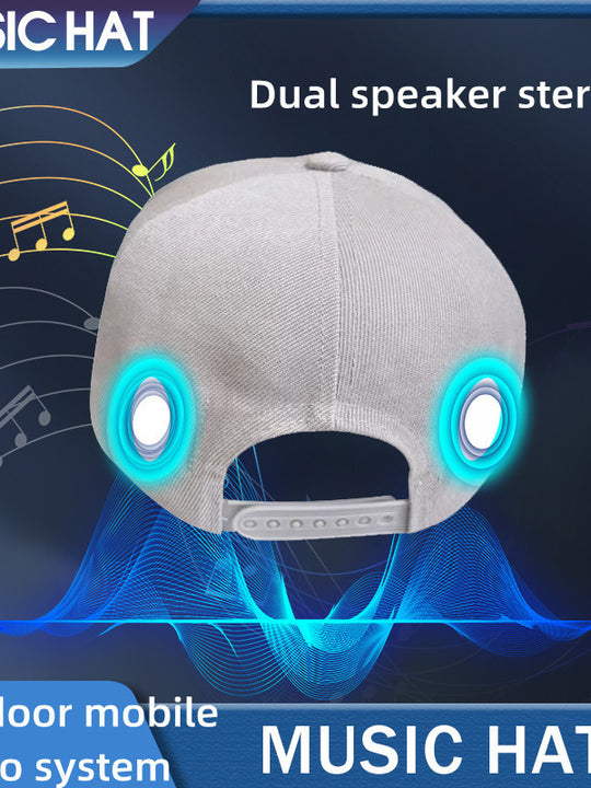 Bluetooth-compatible Music Hat Tennis Music Listening