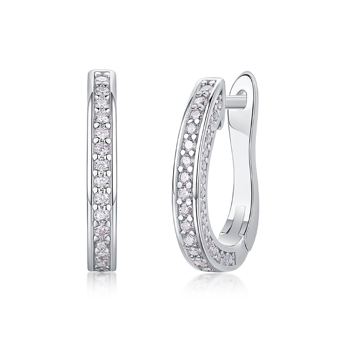 Highlight - S925 Moissanite Sterling Silver Earrings