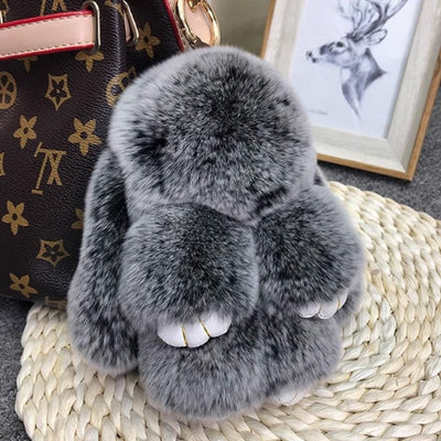 1PC Handmade Soft Plush Rabbit Toy