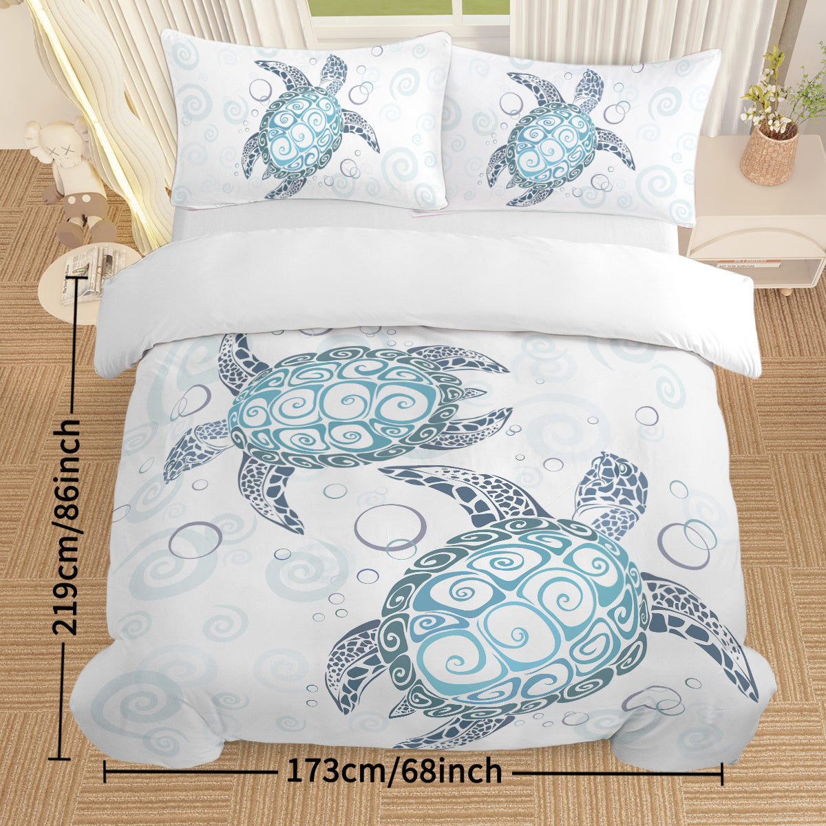 Self Made Three Piece Bedding Set
