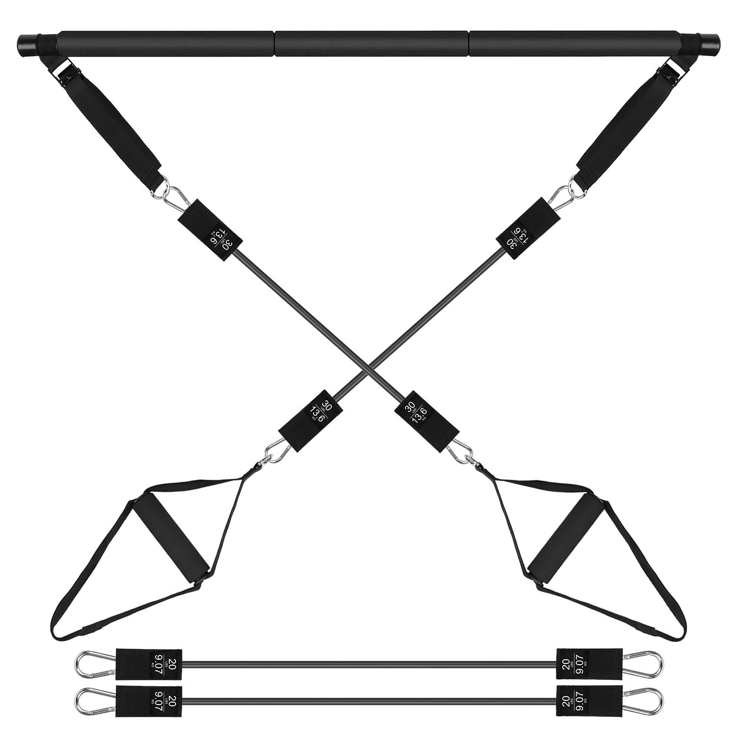 1Pc Pilates Bar Kit Multifunctional Pilates Yoga Toning Bar