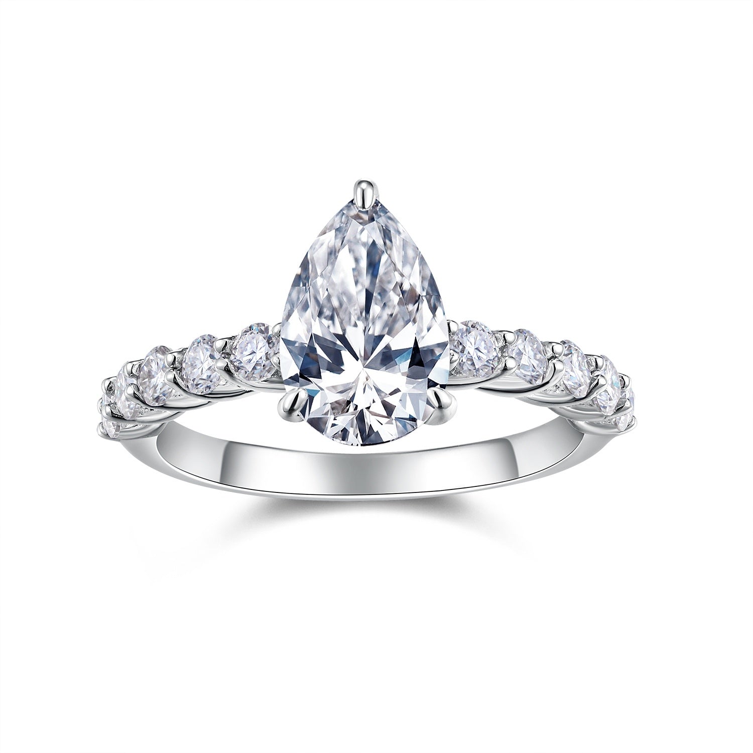 Moonlight Water Drop - A Fashionable Diamond Jewelry Piece Set