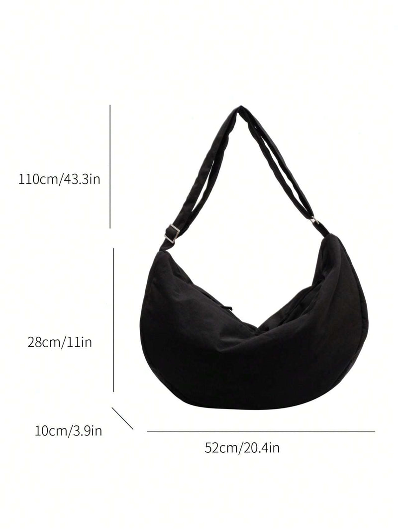 Nylon Bag Women's Single Shoulder Large Capacity Student Class Cloth Bag