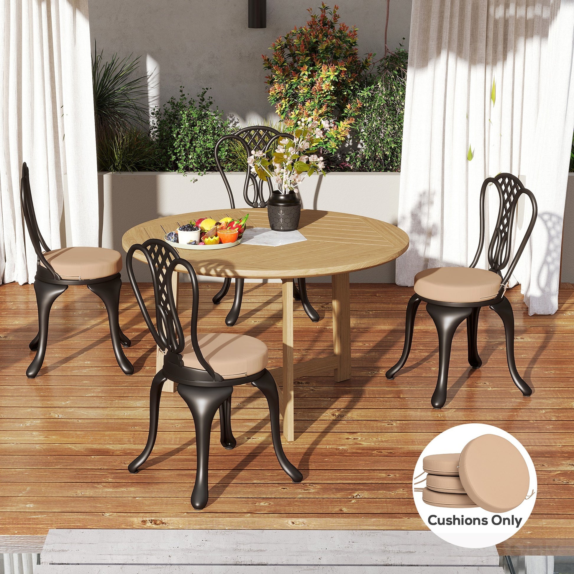 Patio Chair Cushions Set Of 4