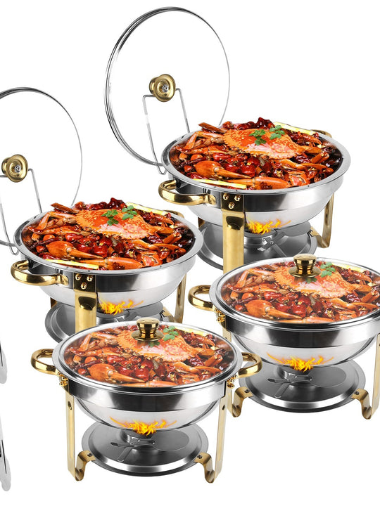 4Pcs Chafing Dish Buffet Set