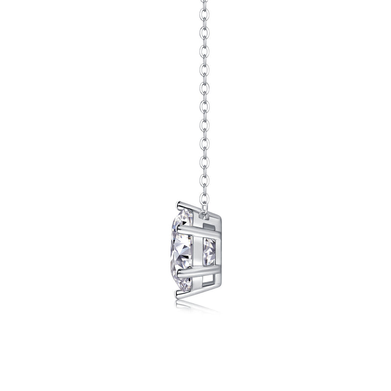 Afternoon Rose - A Fashionable And Luxurious Diamond Jewelry Pendant Set