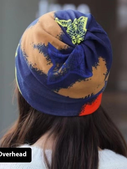 Cold-proof Twisted Hat Riding Fashion Scarf And Hat