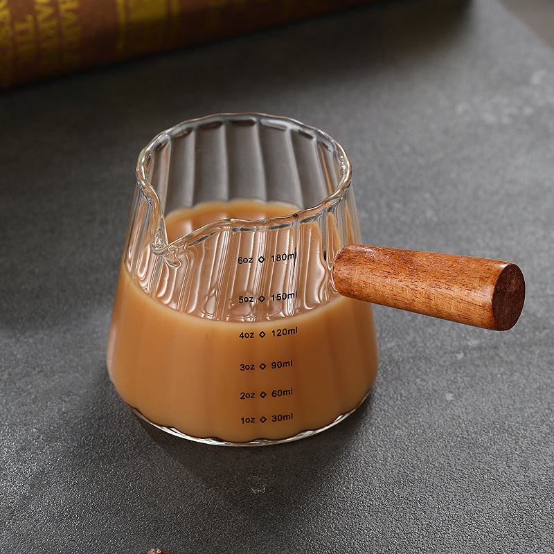1 Pcs 180ml Mini Coffee Cup, Glass Milk Cup