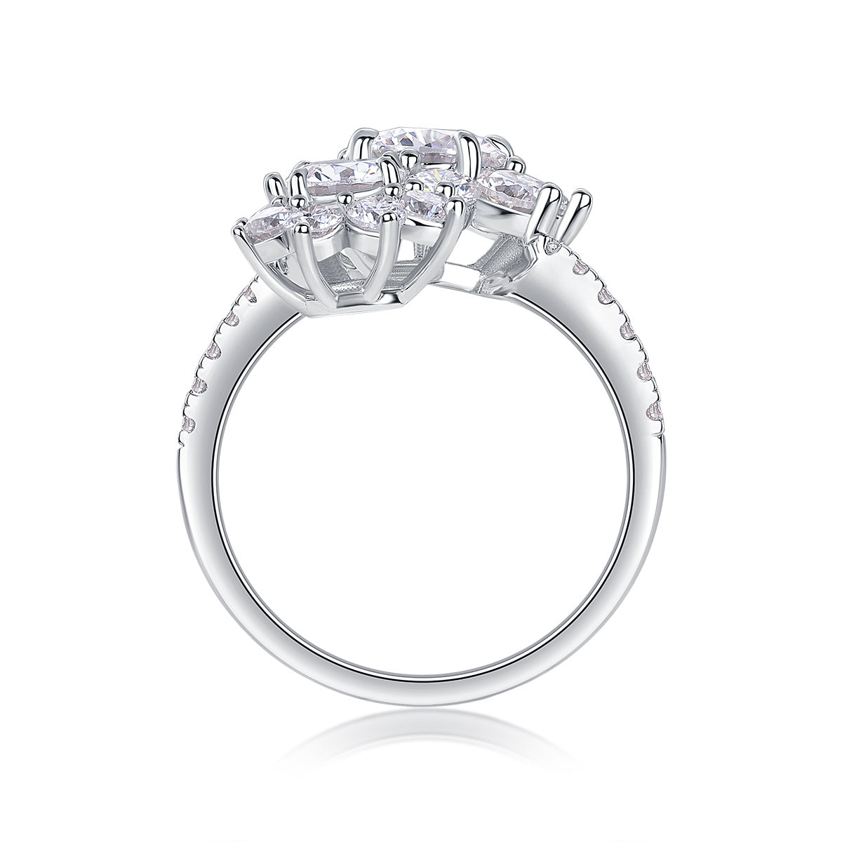 Petal Morning Dew - A Fashionable Diamond Jewelry Piece Set