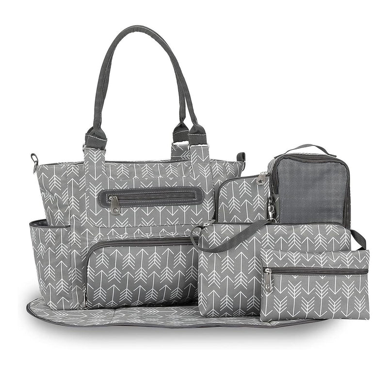 8Pcs Baby Nappy Diaper Bags Set