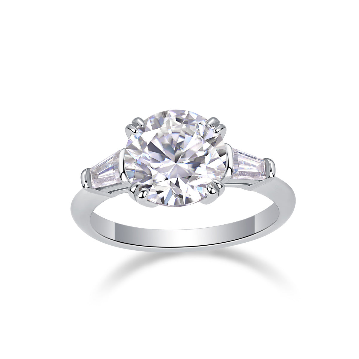 Shining Step By Step - A Fashionable Diamond Jewelry Piece Set