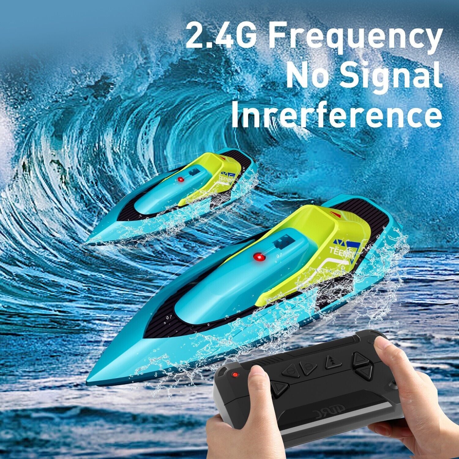 S5 Fast RC Boat For Pools And Lakes