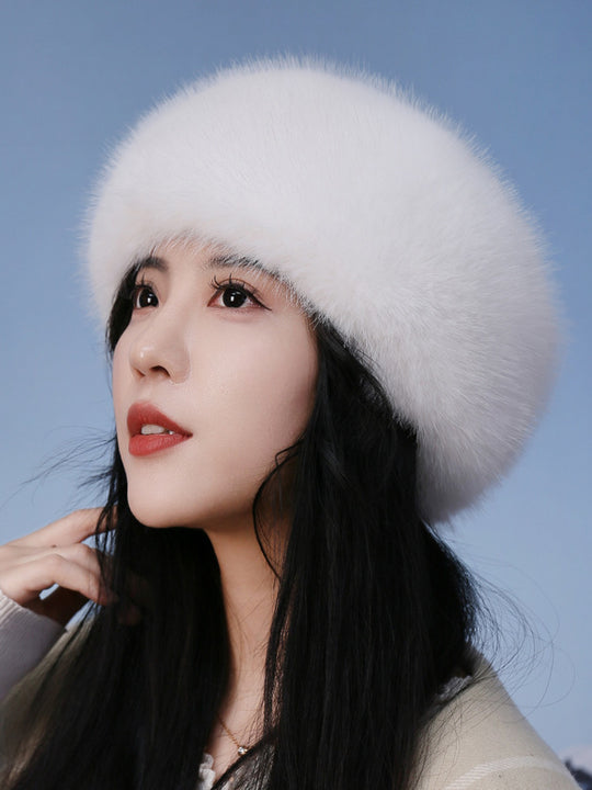 Autumn And Winter Fur No Topless Hat Hair Ring Fur Thickening