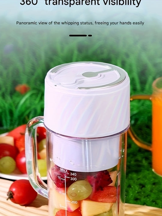 Portable Blender Rechargeable Blender Travel Cup With Lid And Straw