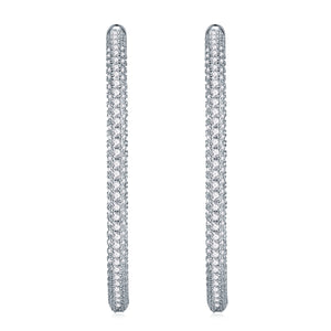 Light Coco Luxury Fashion Diamond Earrings Stud Set