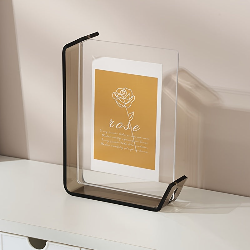 4x6 Inch Colorful Acrylic Photo Frame Box
