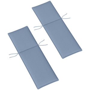 Foldable Chaise Lounge Cushion Set Of 2