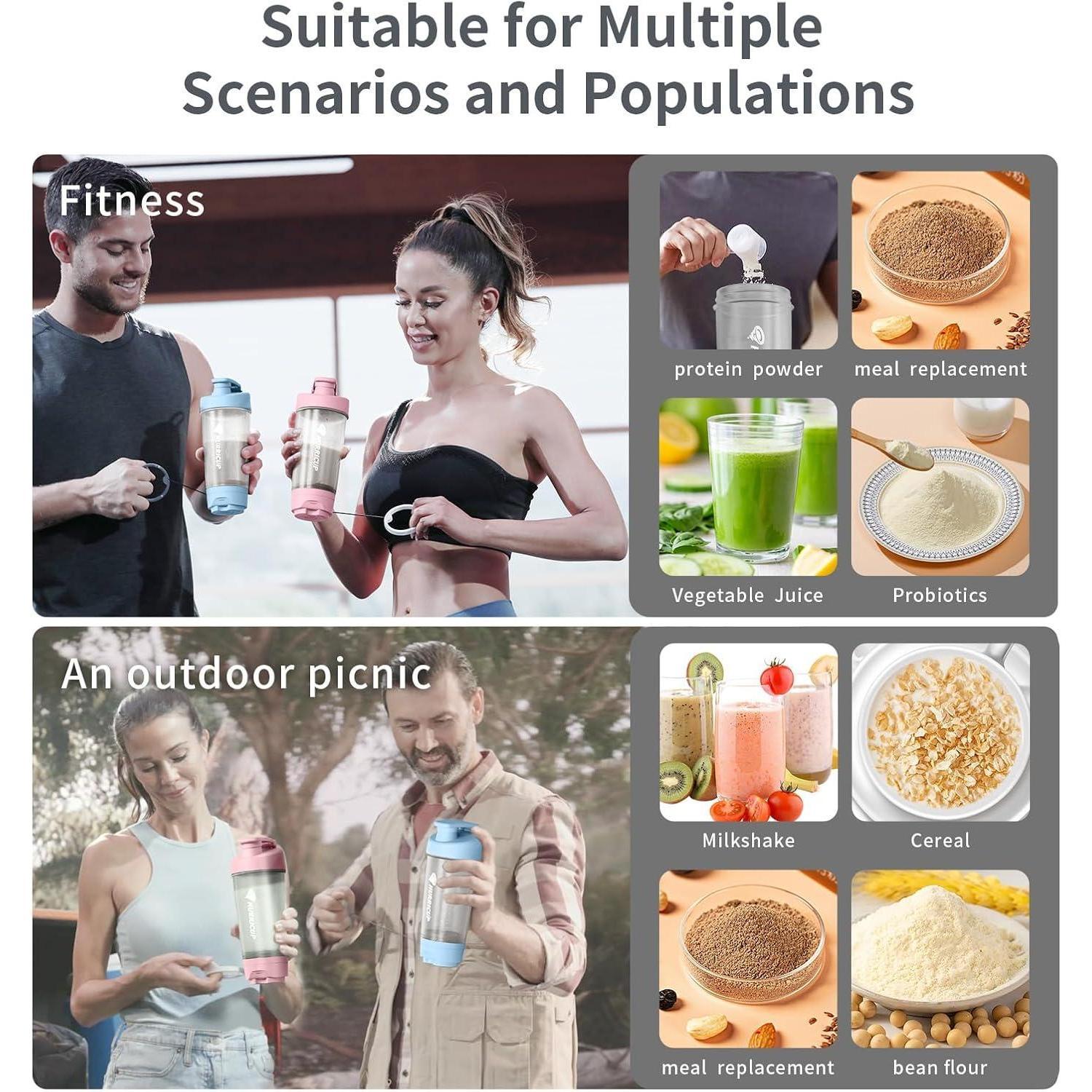 Wondercore 22-ounce Protein Shaker