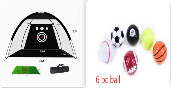 Golf Practice Net Tent Golf Hitting Cage Garden Grassland Practice Tent
